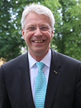 Event series Saxony-Anhalt-Premium with astronaut Thomas Reiter in Magdeburg on June 09,2016