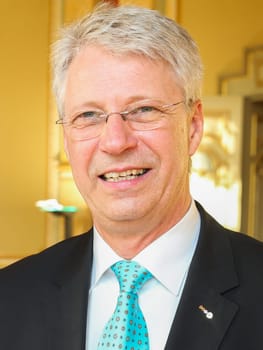Event series Saxony-Anhalt-Premium with astronaut Thomas Reiter in Magdeburg on June 09,2016