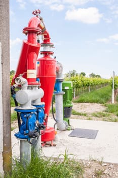 System for pumping irrigation water for agriculture