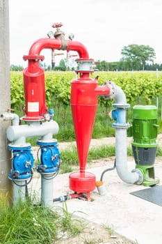System for pumping irrigation water for agriculture