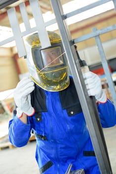 welder doing his work
