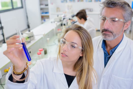 inside the laboratory