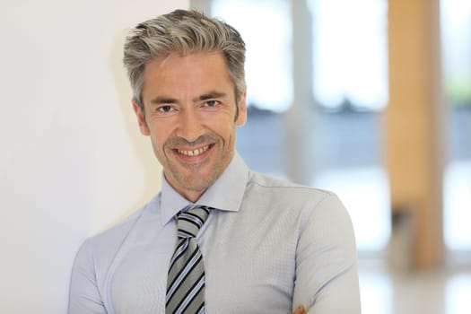 Portrait of confident mature businessman
