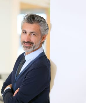 Portrait of confident mature businessman
