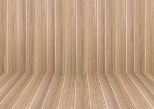 Perspective lines of wooden floor, stock photo