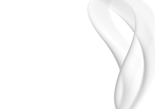 Abstract grey elegant smooth waves