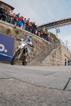 PORTO, PORTUGAL - JUNE 17, 2016: Expert pilot Markus Schinkinger (GER) during the Extreme Lagares 2016 prologue.