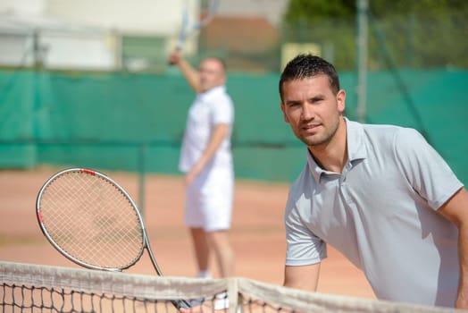tennis game