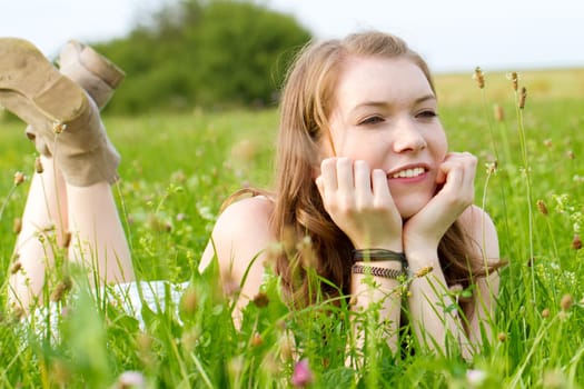 Girls in Nature