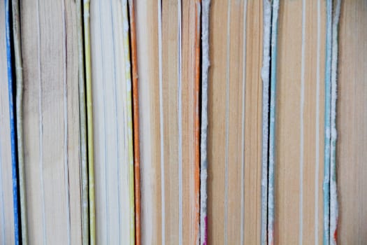 Image of stack old hardcover bound books