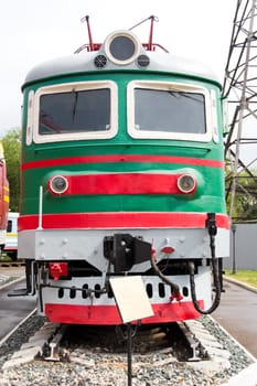 Photo of Russian rail road locomotive