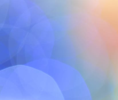 Colorful bokeh abstract background of de-focused Christmas lights