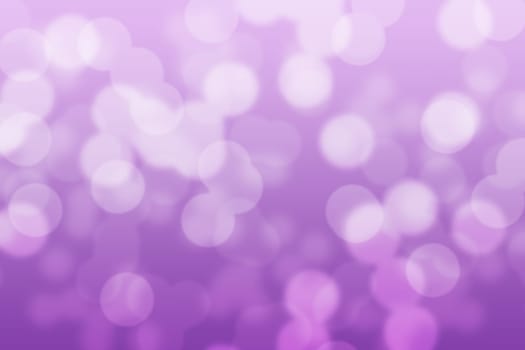 Abstract circular violet and purple light bokeh background