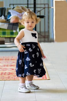Image of the beautiful cute infant girl