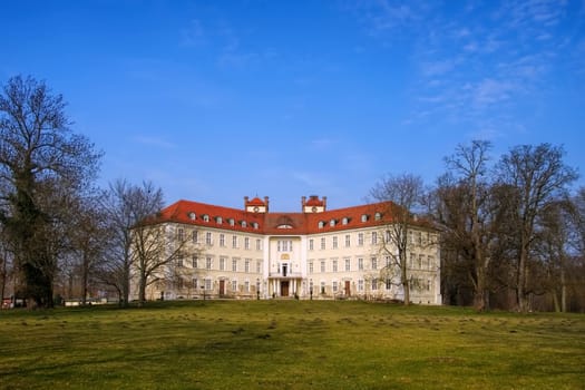 Luebbenau Schloss in Brandenburg,Deutschland - Luebbenau castle in Brandenburg,Germany