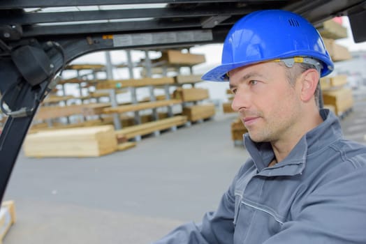man in the warehouse