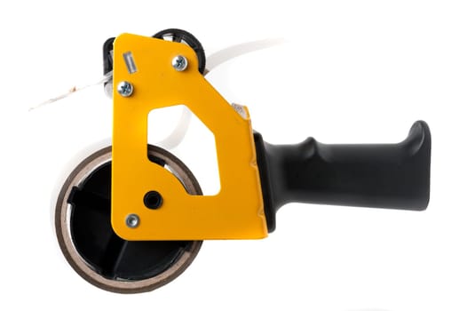 Scooter with package adhesive tape