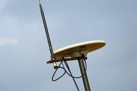 Land survey navigation measuring point