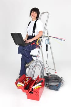 Female electrician