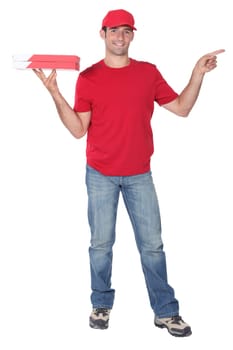 pizza delivery man