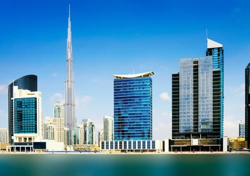 Dubai skyline, United Arab Emirates