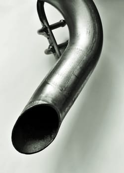 Exhaust of a car