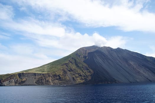 Lava field of Stromboli