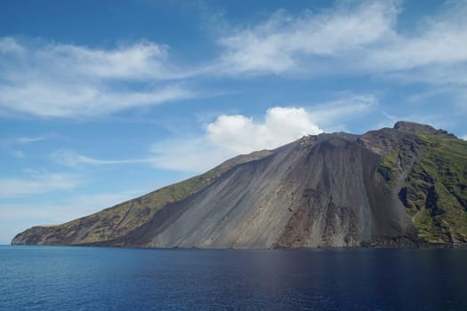 Lava field of Stromboli