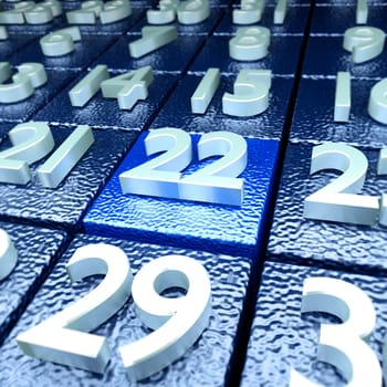 Twenty-second calendar day