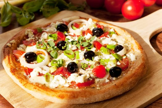 Greek Style Pizza