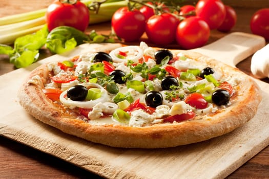 Greek Style Pizza