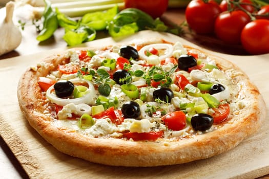 Vegetable Pizza