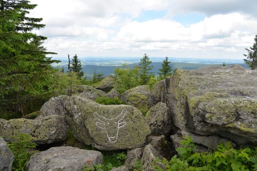 Ochsenkopf in the Fichtelgebirge