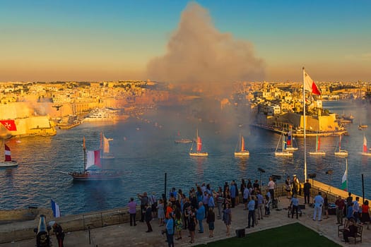 Powder vapor over Great Harbour