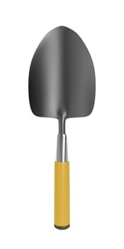 Garden trowel isolated on white background