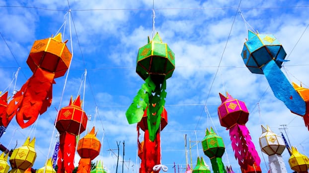 Yee Peng Festival New Year in thailand