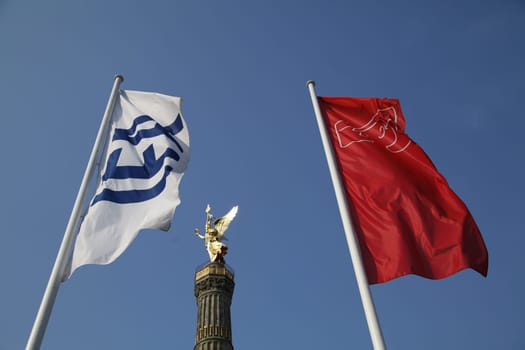 IFA (Internationale Funkausstellung) flag in Berlin