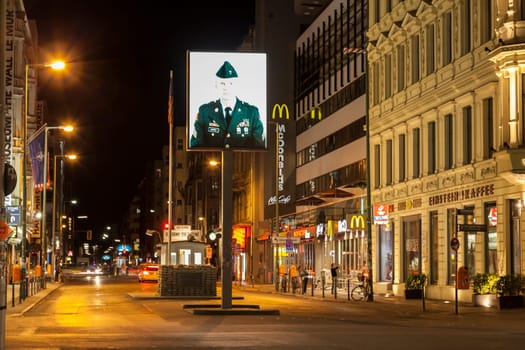 Checkpoint Charlie in Berlin