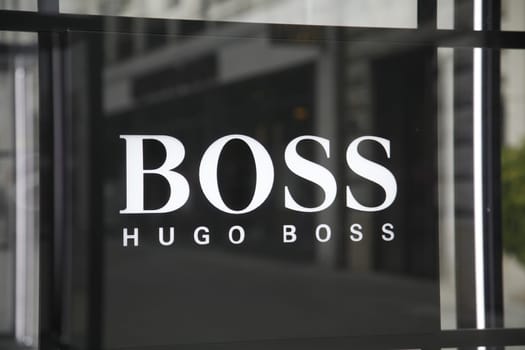 Hugo Boss label