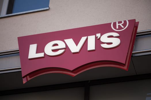 levis logo at the store