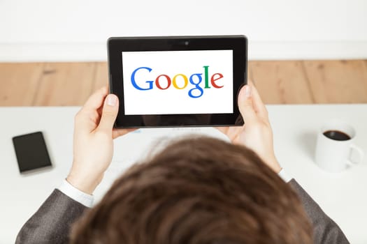 google on tablet