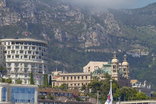 MONTE CARLO, MONACO - JUNE 4, 2010: Famous Grand Casino of Monte Carlo in Monaco.
