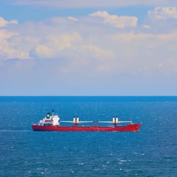 Bulk Carrier Ship in the Black Sea