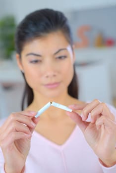 Determined to quit smoking
