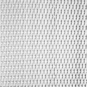 White rattan weave pattern texture background
