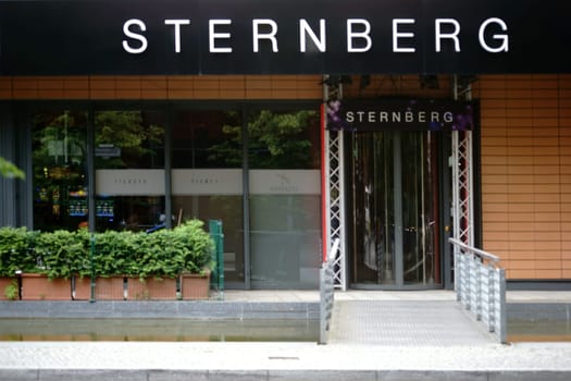 Berlin,Germany - June 21,2016: The entrance of the Sternberg Casino as well as the Theater und Casinos on June 21,2016 in Berlin.