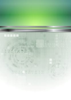Abstract hi-tech vector bright background
