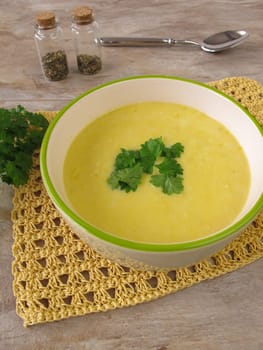 Corn cream soup