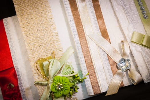 Colored wedding invitations. Pampering for guests