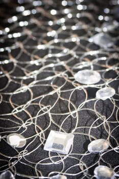 wedding wire mesh. Decoration for wedding party